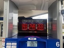 3 GRADES XL300 SERIES CASH/DEBIT/CREDIT TOGGLING PUMP TOP LED FUEL PRICE SIGN WITH 4.75" LED DIGITS