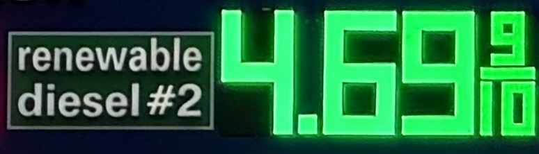 60" High DIP LED Fuel Price Sign. 174.13" x 64.37" x 0.75" Weatherproof Retrofit System Assembled Complete with Meanwell Power Supply