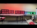 4 GRADES XL470 SERIES 2 LEVELS PUMP TOP FUEL PRICE SIGN WITH 4.75" LED DIGITS