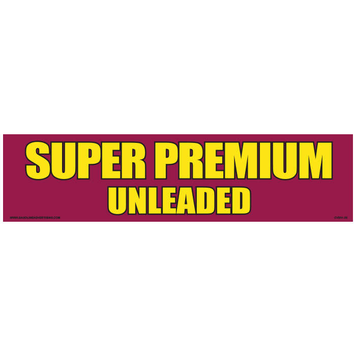 D-386 Pump Ad. Panel Decal - SUPER PREMIUM...