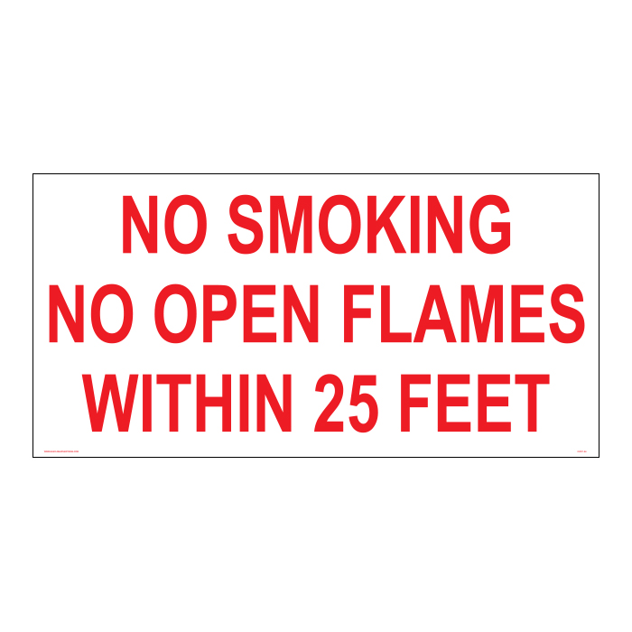 CVD11-64 - 24"W X 12"H - No Smoking... Decal