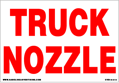 CVD18-019 - 5.75"W X 4.0"H - TRUCK NOZZLE Decal