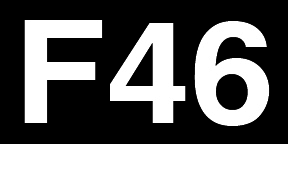 CVD19-016 - 4.0"W X 2.0"H - F 46 Decal