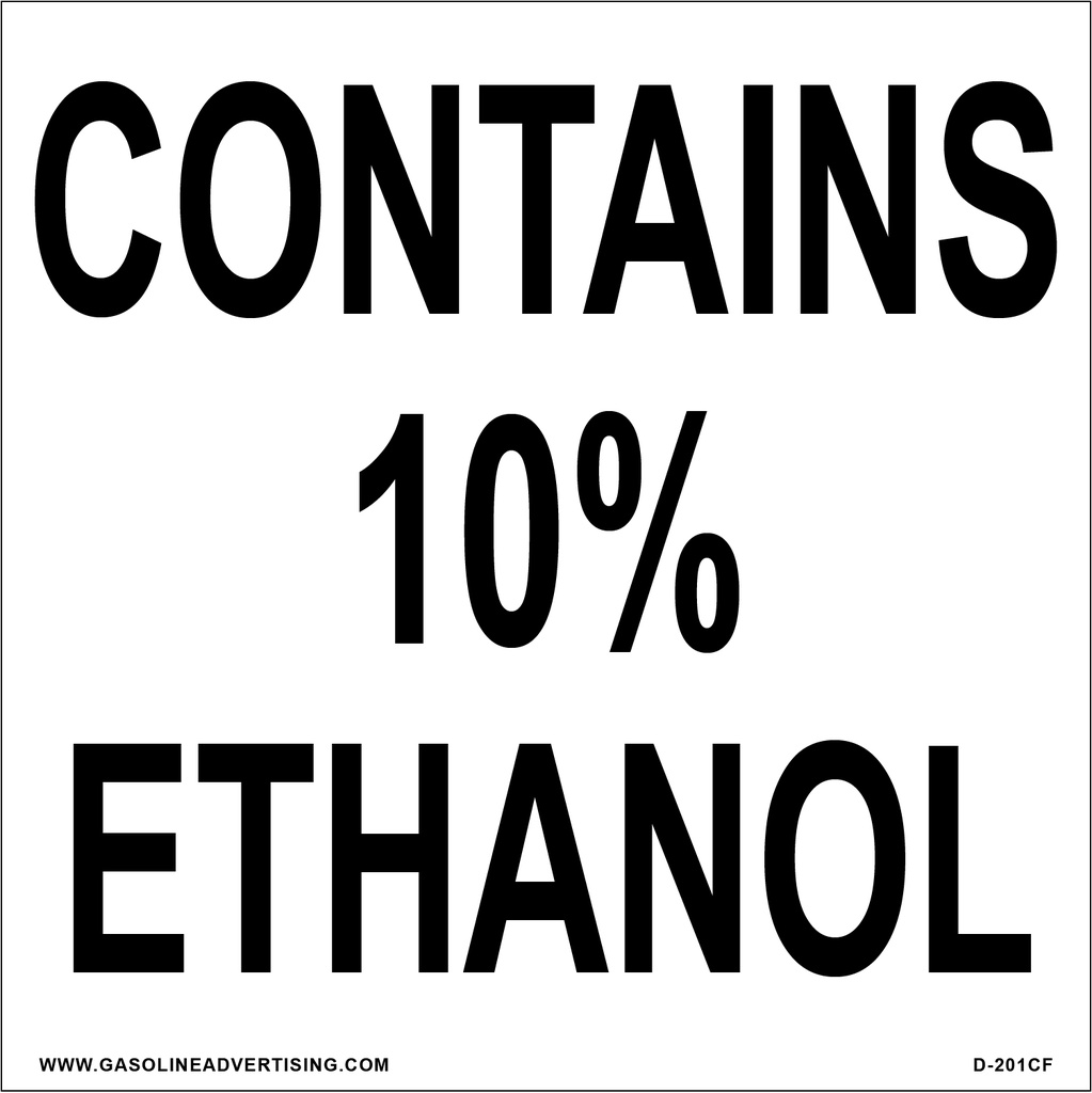 D-201CF - CONTAINS 10% ETHANOL