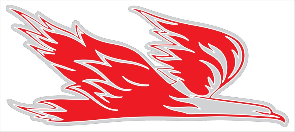 CVD15-148 - 10.0"W X 4.25"H - BIRD FOR PURE OIL... Decal