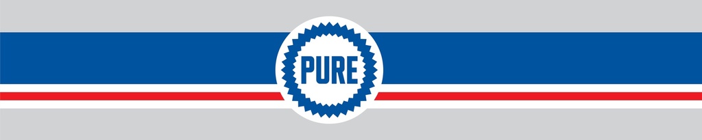 CVD15-149 - 20.0"W X 4.0"H - PURE OIL DECAL... Decal