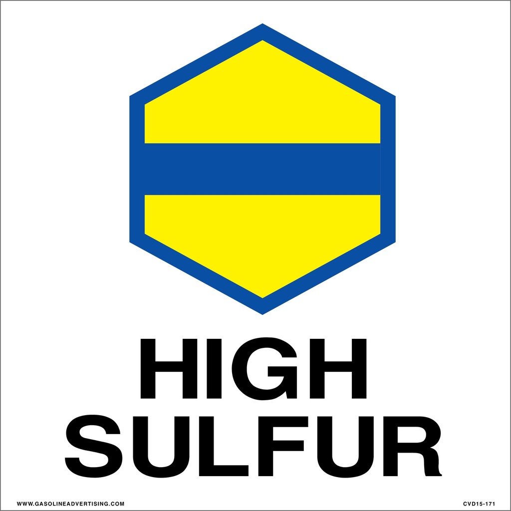 CVD15-171 - HIGH SULFUR