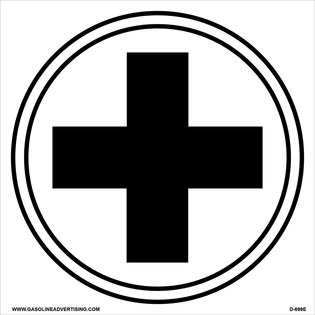 D-699E API Color Coded Decal - UNLEADED REGULAR WITH EXTENDER