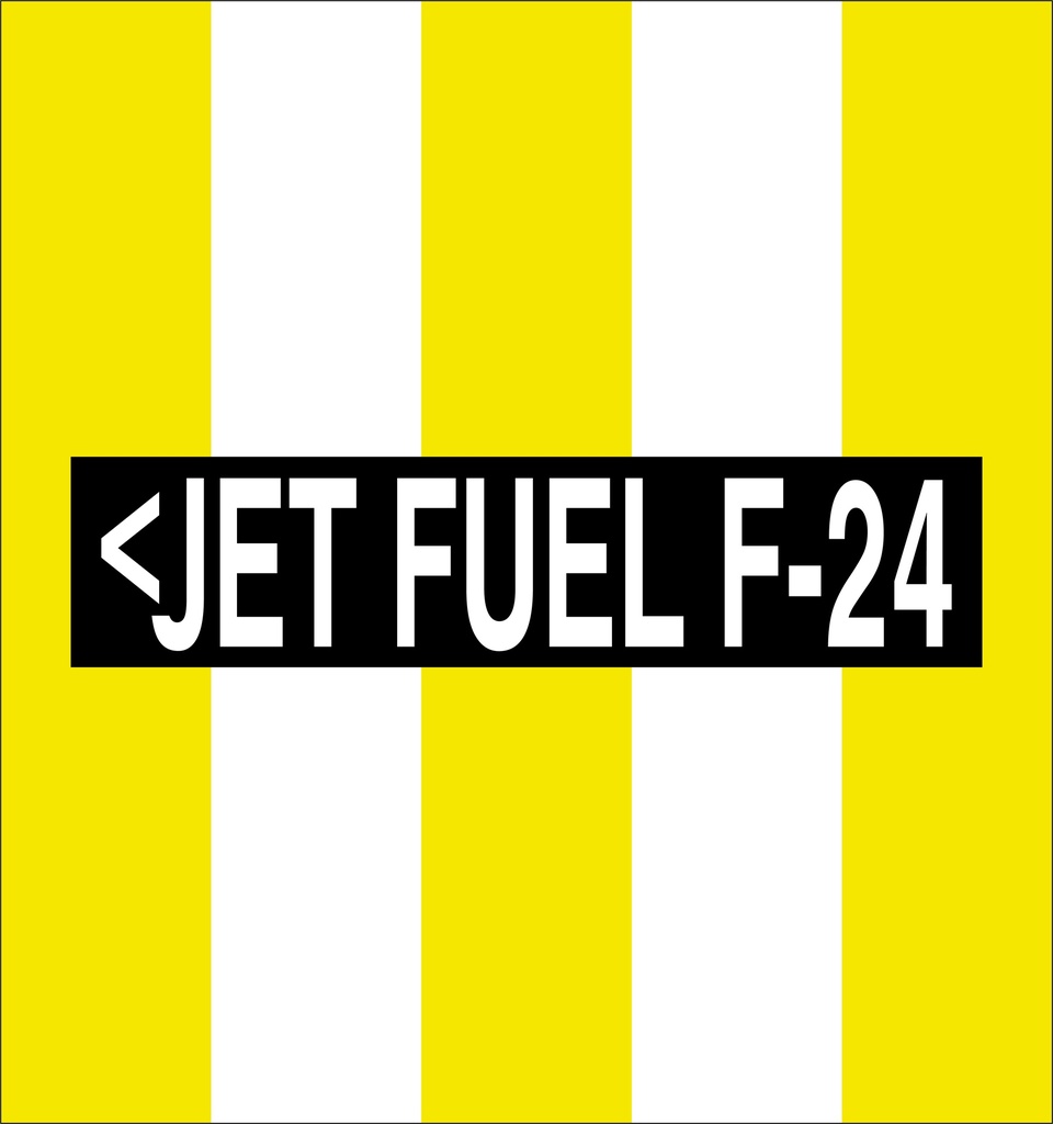 CVD22-1516-JETF-24 - 15"W X 16"H - <JET FUEL F-24 Decal