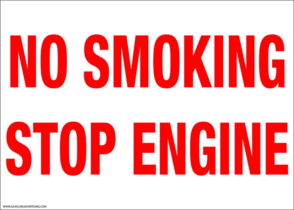 D-1410-NSSE - 14"W x 10"H - No Smoking Decal