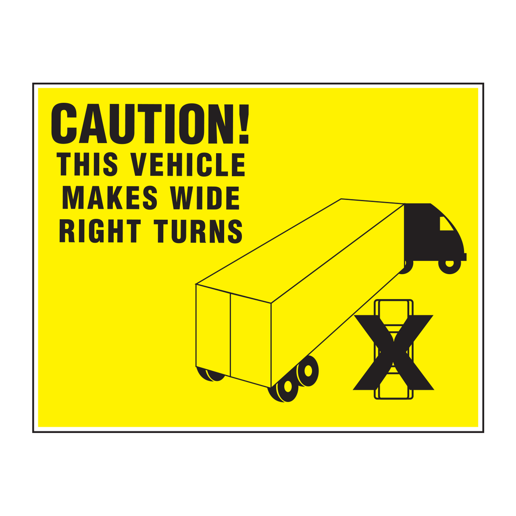 D-1410 "Caution This Vehicle..." Inspection Decal