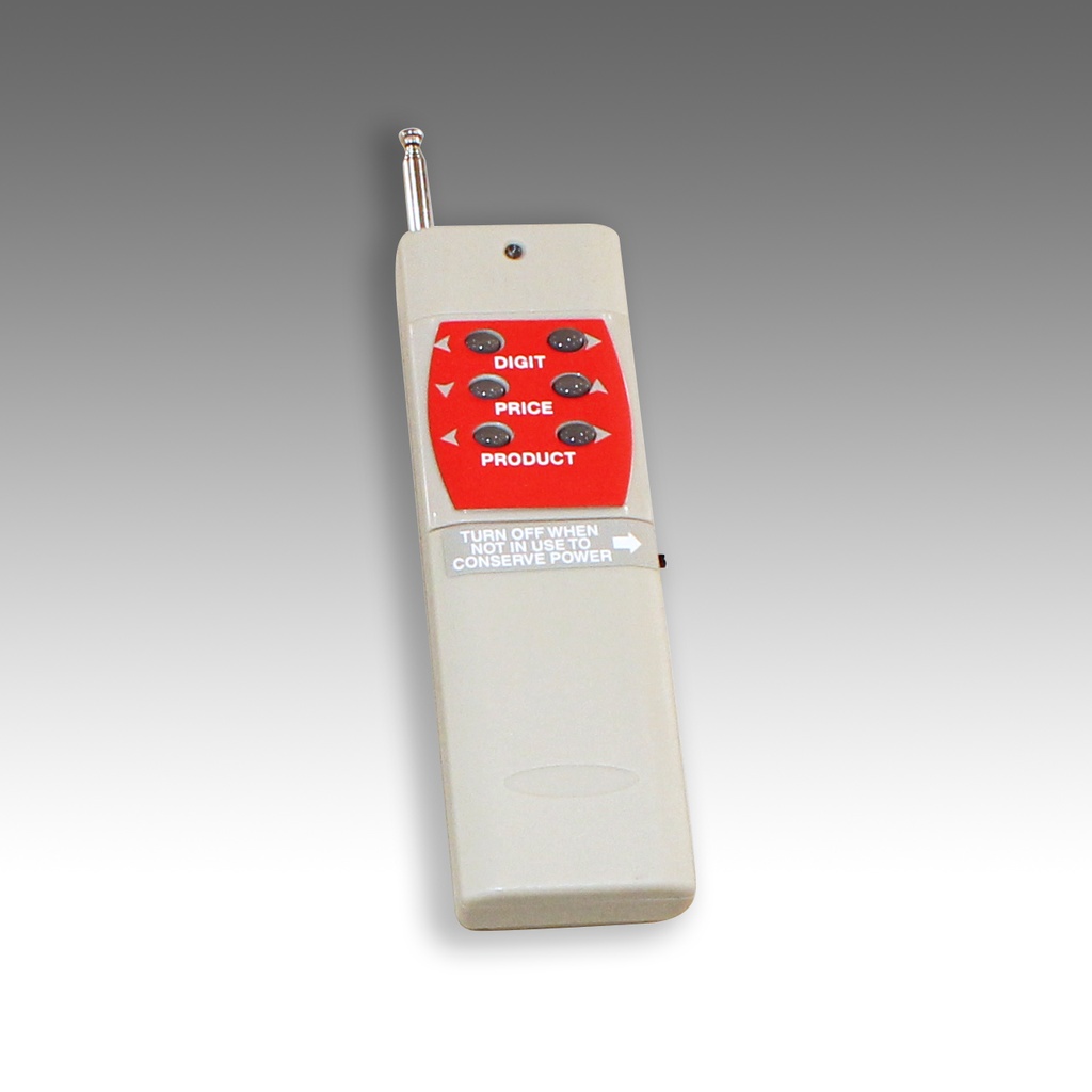 Remote with 6 buttons for LED Fuel Price signs