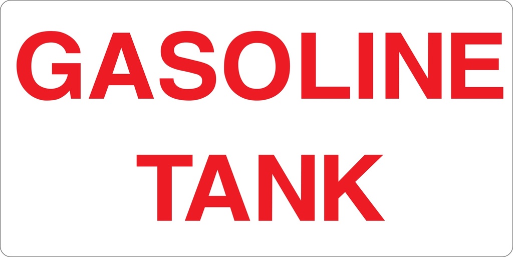 CAS16-39 - 24" x 12" Metal - Gasoline Tank