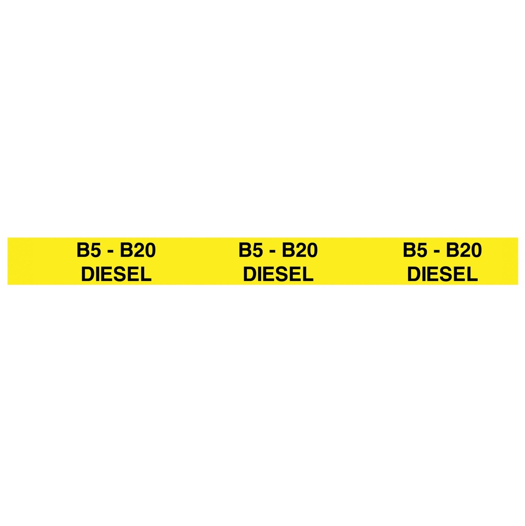 TC-07D - 38" x 3.5" - "B5 - B20 DIESEL" Tank Collar