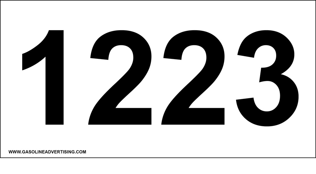 UN-1223 Decal