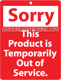 NT-2 "Sorry This product is.." Service Tag