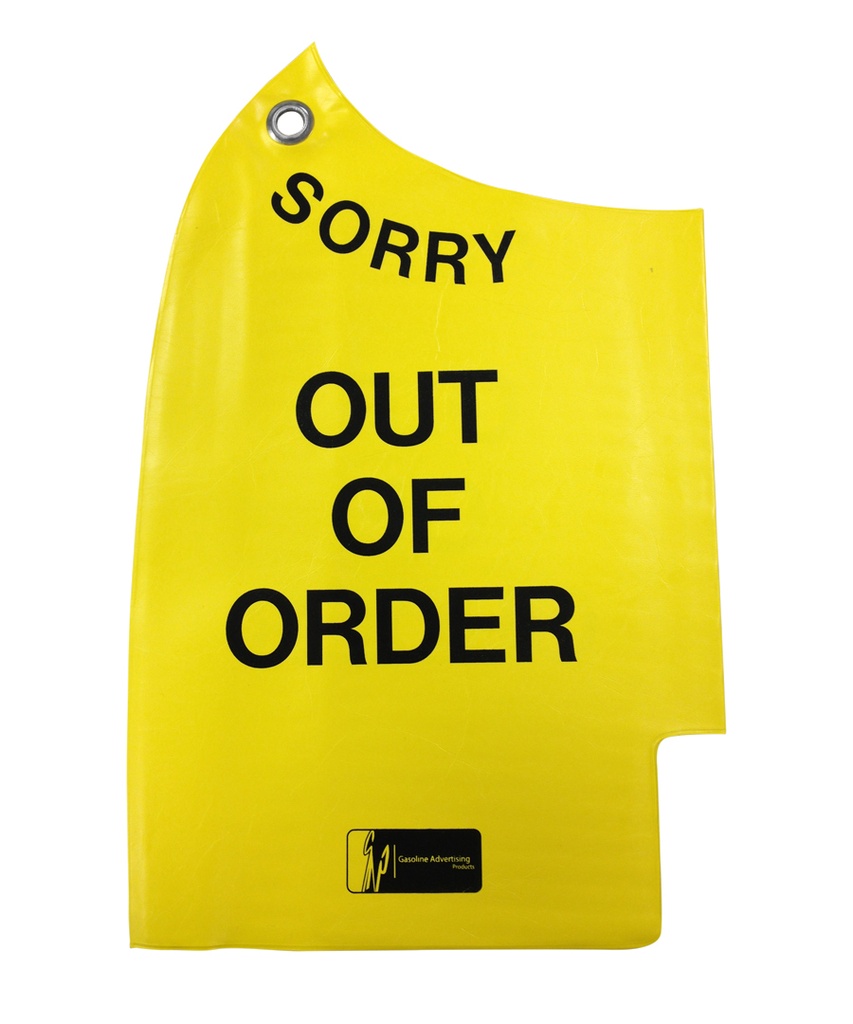NC1 "OUT OF ORDER" Reusable Nozzle Bag