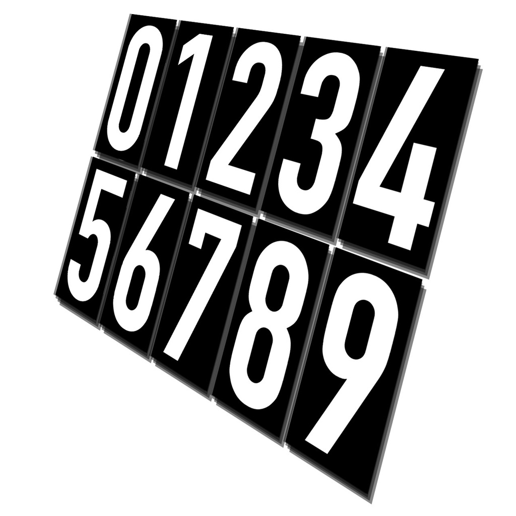 MAGNET NUMBER SET