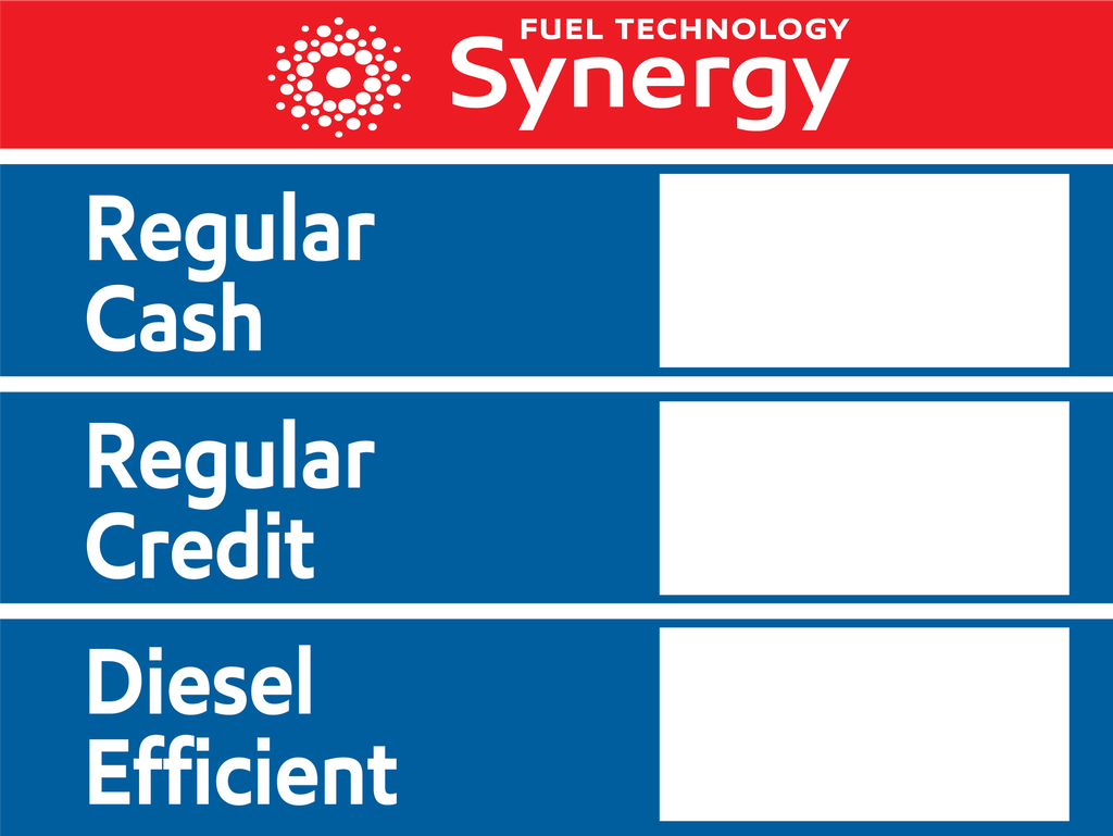 CSF-7254-10-3 - 3 Grade Pylon Sign Face