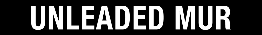D-223-UNLMUR - 22"W x 3"H "UNLEADED MUR" Decal