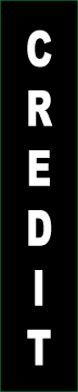 M1-ID-CREDIT-V - 1"W X 5"H - Credit  -  Vertical Decal