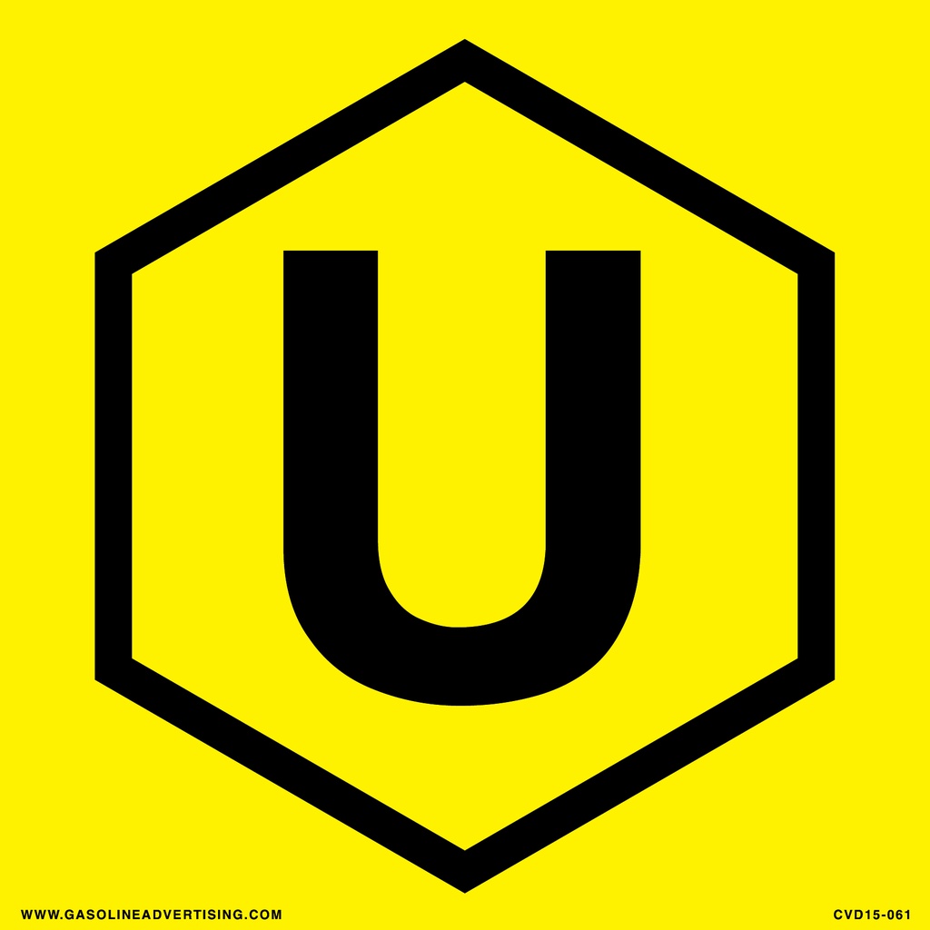 CVD15-061 - 6"W X 6"H - UPI SYMBOL FOR ULTRA LOW KEROSENE Decal