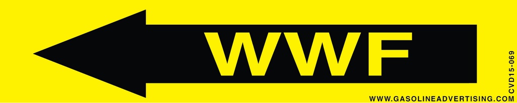 CVD15-069 - 5"W X 1"H - WWF Decal