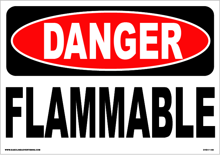 CVD17-103 - 10"W X 7"H - DANGER Decal