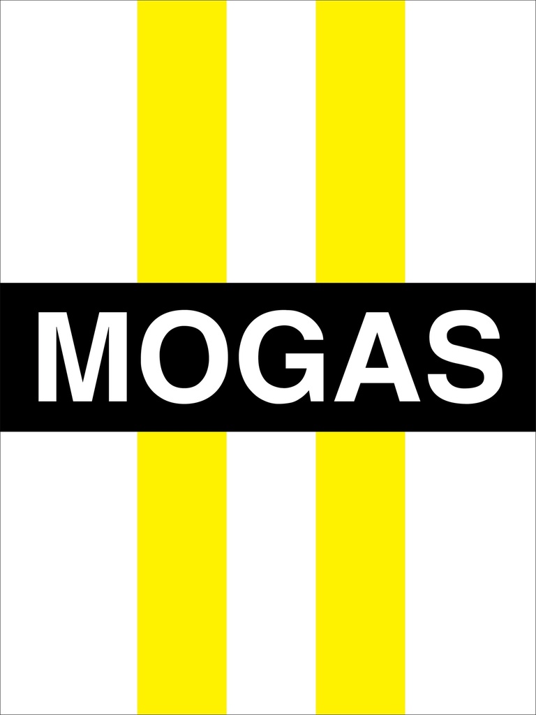 CVD15-115 - 18"W X 5"H - MOGAS Decal