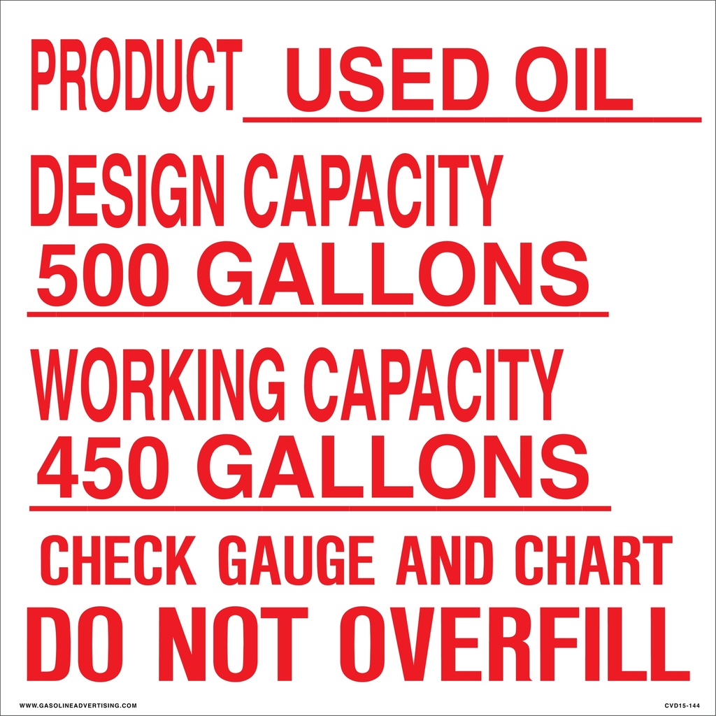 CVD15-144 - 12"W X 12"H - PRODUCT... Decal