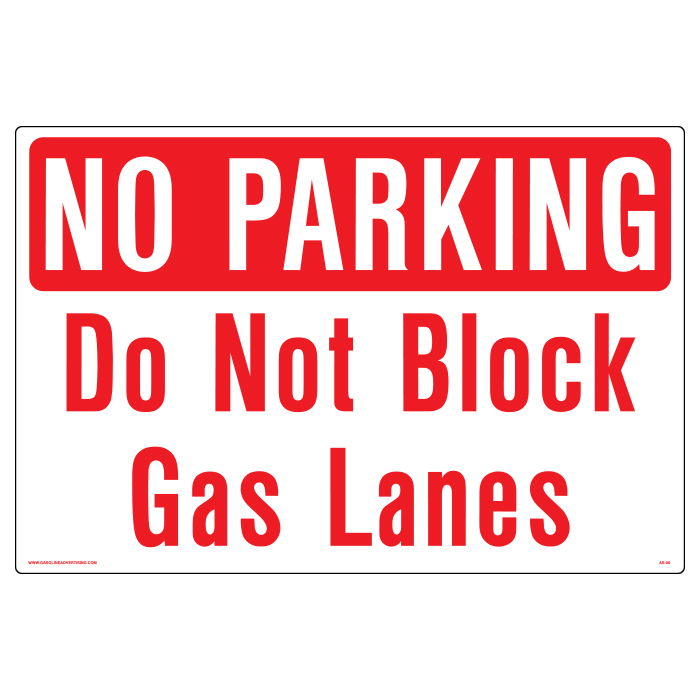 AS-06 - 24" x 16" Metal - No Parking...