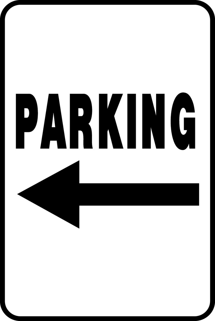 ATS-20 Sign-Parking Left Arrow