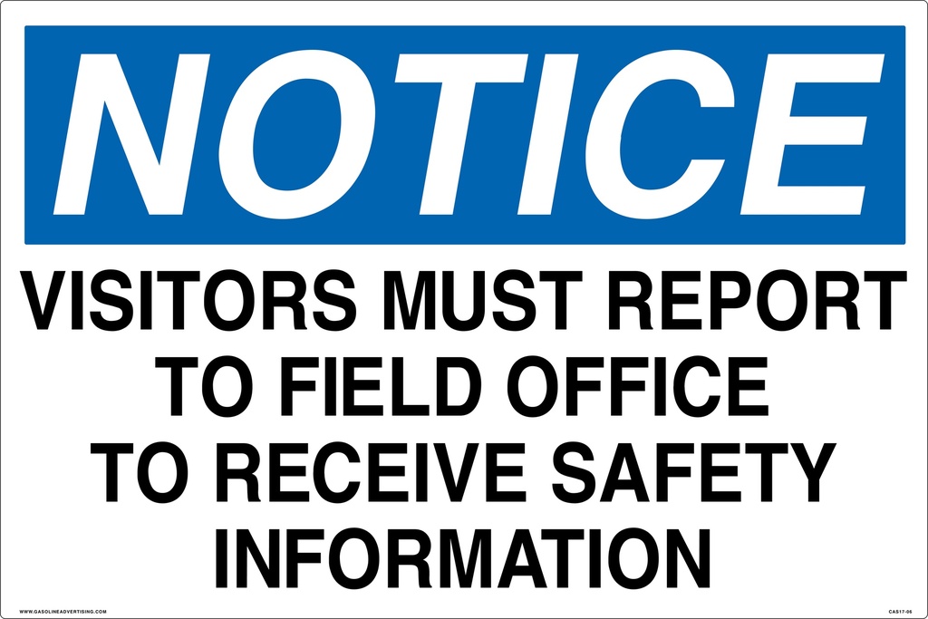 [CAS17-06] CAS17-06 - 24" x 16" Metal - By Law Signs