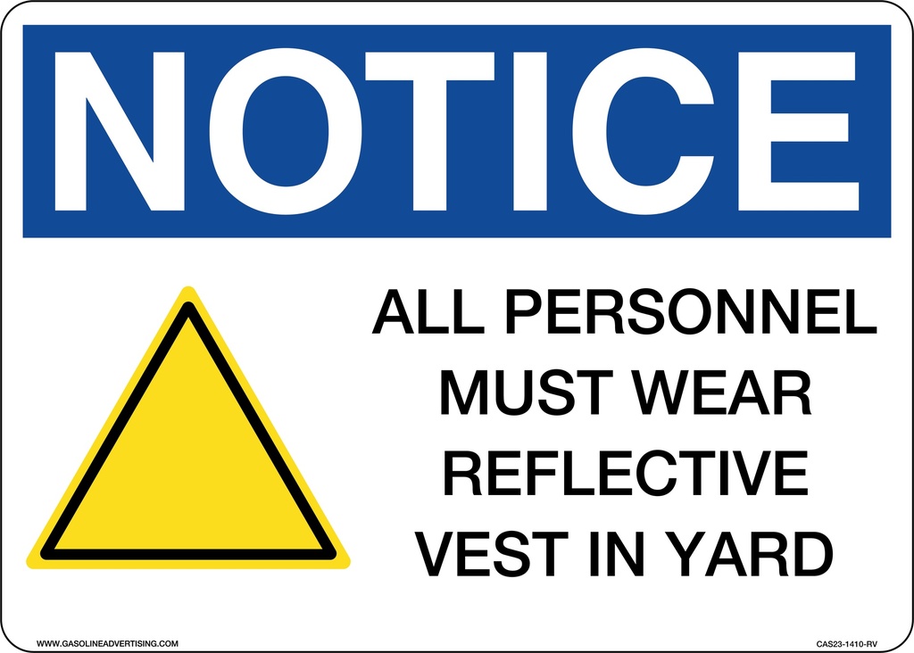 CAS23-1410-RV - 14" x 10" - Prevention Aluminum Signs