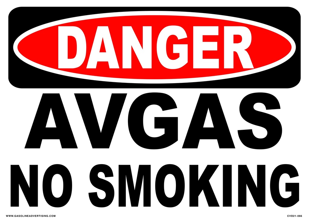 CVD21-066 - 14"W X 10"H - DANGER Decal