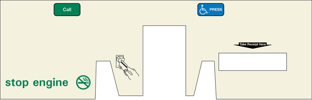 DG8-BP-C07 Option Panel with Reciept Door