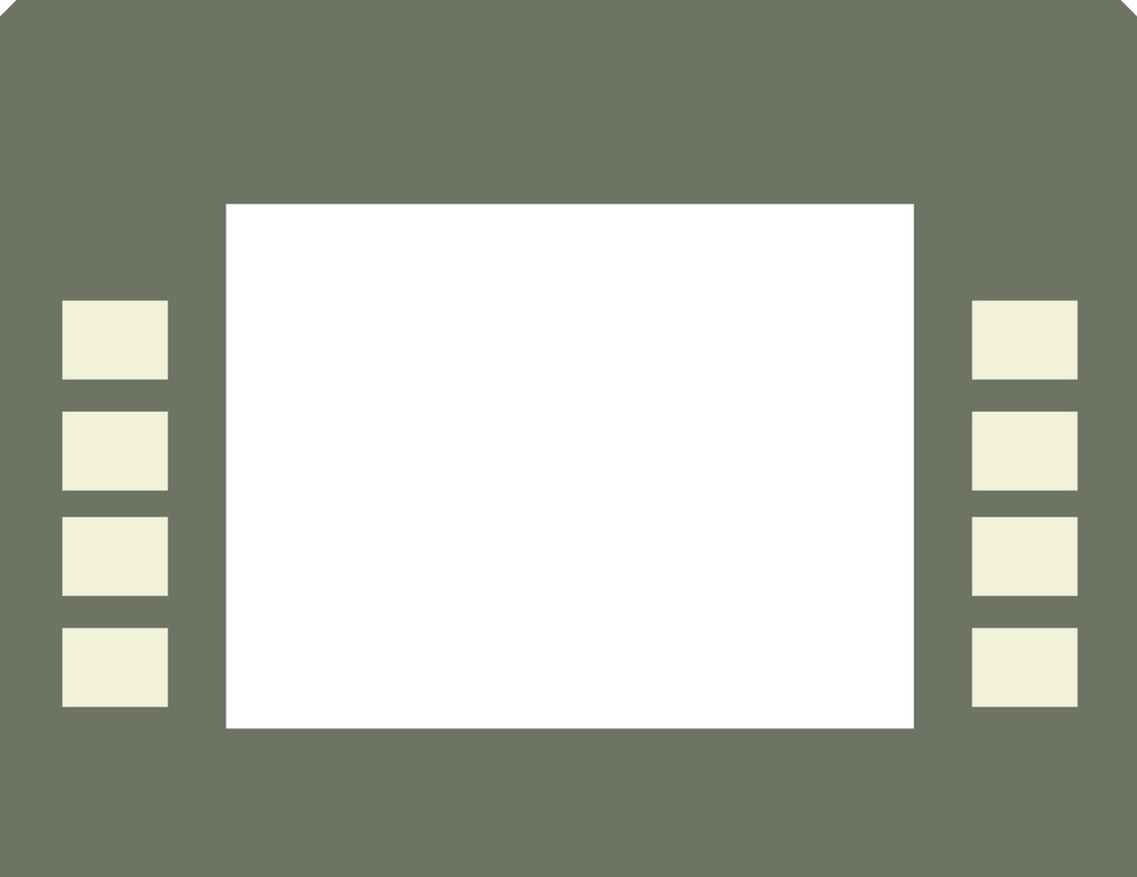 DG8-BP-C02 Monochrome Soft Key Overlay