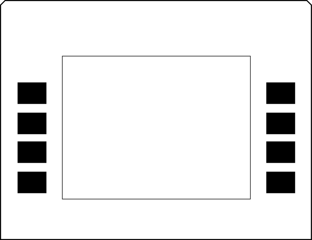 DG8-PNER-C01 Monochrome Soft Key Overlay