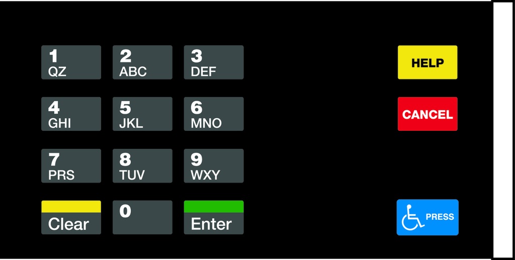 GA-EU03004G002 Keypad Overlays