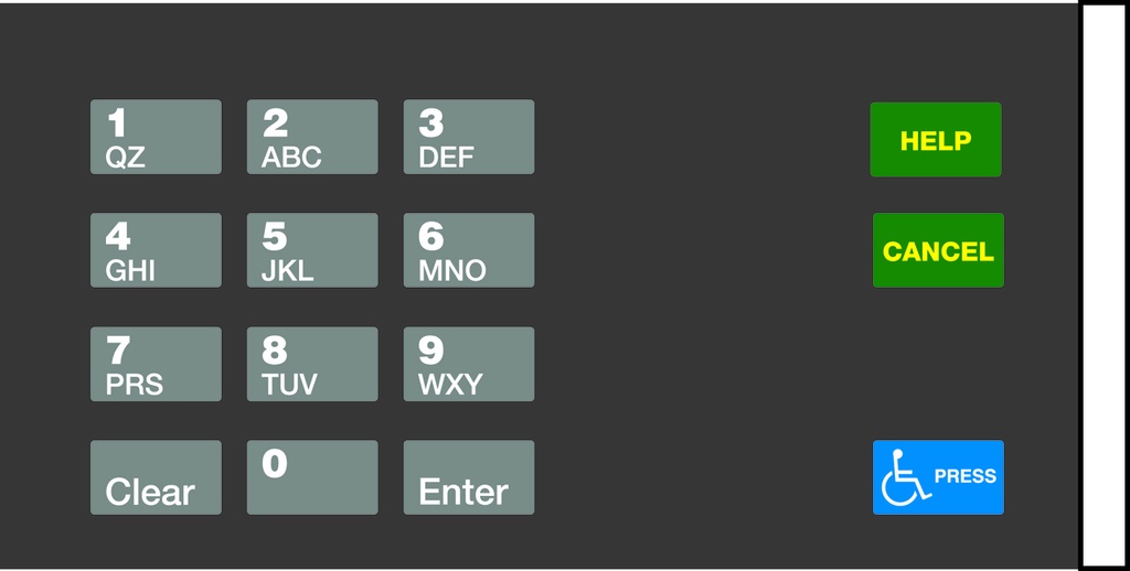 GA-EU03004G003 Keypad Overlays