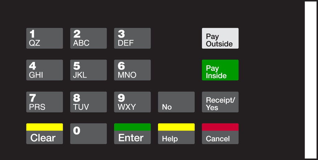 GA-EU03004G034 Keypad Overlays