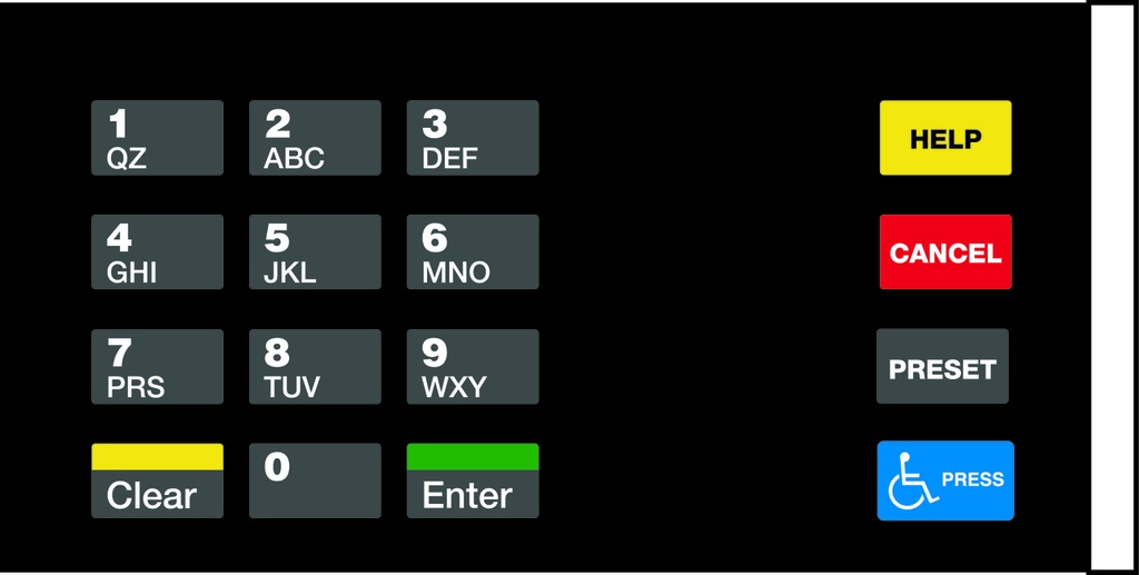 GA-EU03004G038 Keypad Overlays
