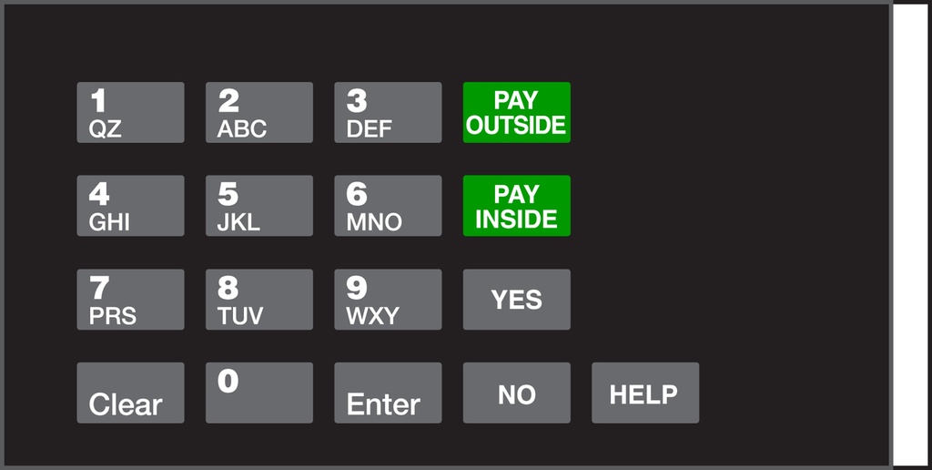 GA-EU03004G112 Keypad Overlays