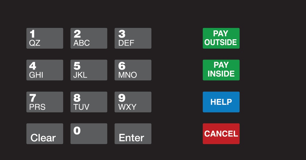 GA-EU03004G086 Keypad Overlays