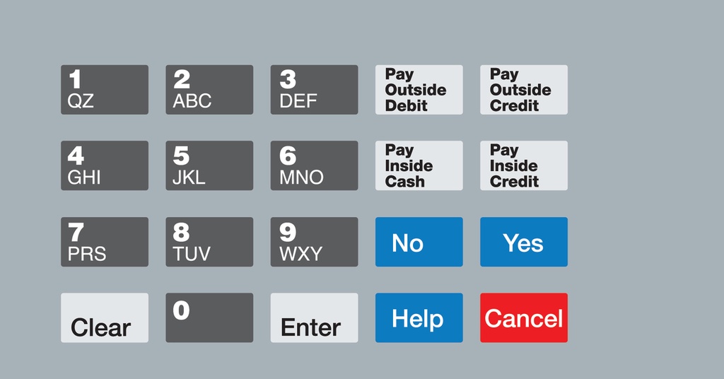 GA-EU03004G091 Keypad Overlays