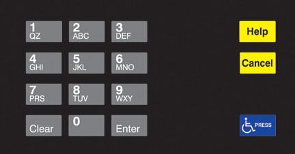 GA-EU03004G004 Keypad Overlays