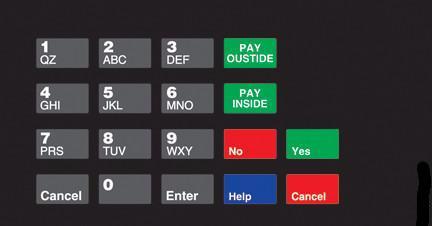 GA-EU03004G107 Keypad Overlays