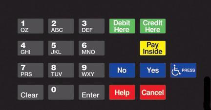 GA-EU03004G119 Keypad Overlays