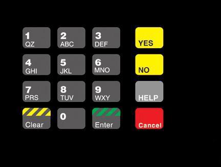 GA-T18724-03 Keypad Overlay