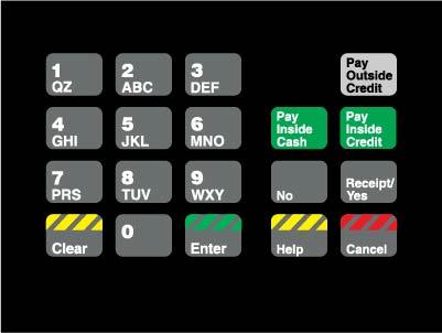 GA-T18724-04 Keypad Overlay